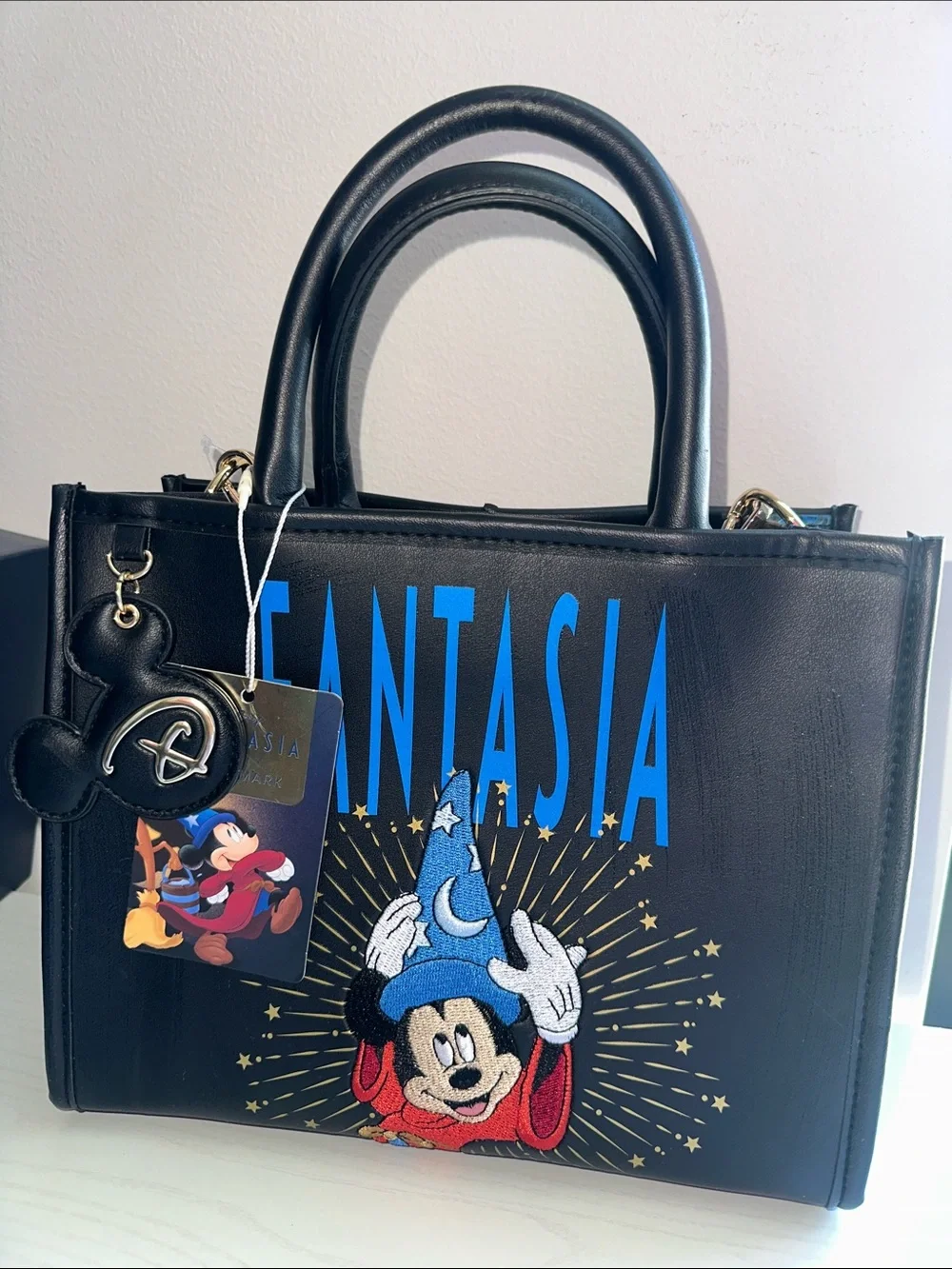 NWT Disney Mickey Mouse Fantasía Médium size tote bag - Picture 2 of 5